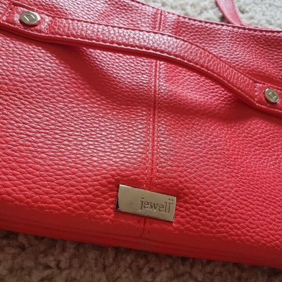 Thirty-one Jewell Coral Kisses Pebble Crossbody - Picture 4 of 9